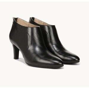 Life Stride Black Women's Georgia Ankle Boot, Black Athena , Size 6.5 W
